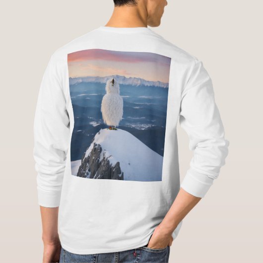 ..狼男との衝突 Tシャツ (裏面)