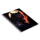 狼男と血月 ノートブック (右側)