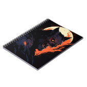 狼男と血月 ノートブック (左側)