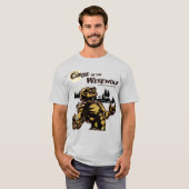 "狼男の呪い" グラフィックTシャツ Tシャツ (正面フル)