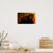 狼男 ポスター (キッチン)