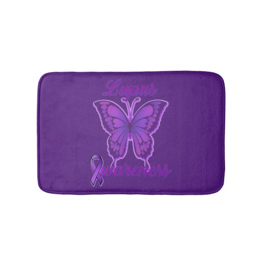 狼瘡認識度 バスマット (正面)