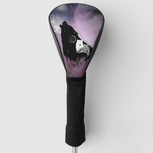 狼素晴らし達 ゴルフヘッドカバー (正面)