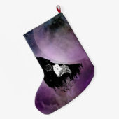 狼素晴らし達 ラージクリスマスストッキング (裏面 (吊り時))