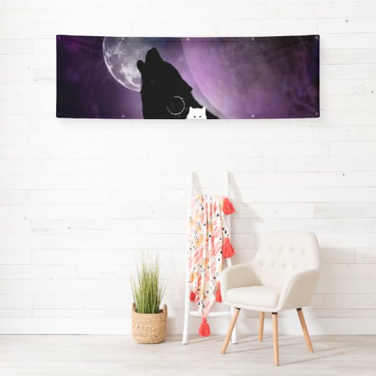 狼素晴らし 横断幕 (インサイチュ)