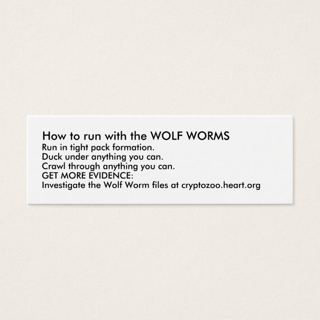 狼走の使い方 (正面)