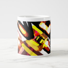 狼走夜 ジャンボコーヒーマグカップ