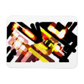 狼走夜 マグネット (横)