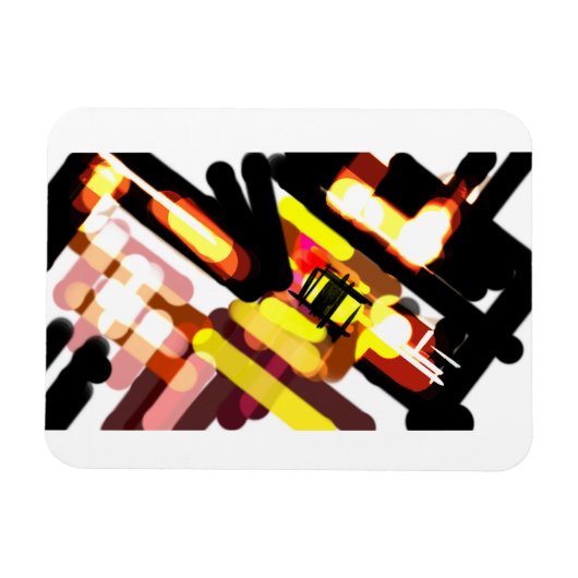 狼走夜 マグネット (横)