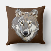 狼顔枕 クッション (裏面)