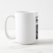 狼鷹虎の三位一体 コーヒーマグカップ (左)
