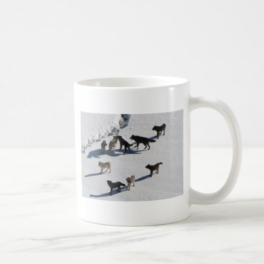 狼 コーヒーマグカップ (右)