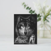 狼 ポストカード (スタンド正面)