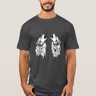 狼tシャツデザイン7 tシャツ