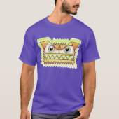 猛々怒しい犬色のTシャツ Tシャツ (正面)