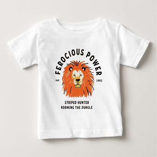 猛き力 ベビーTシャツ (正面)