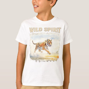猛き虎 - Wild Spirit Tシャツ