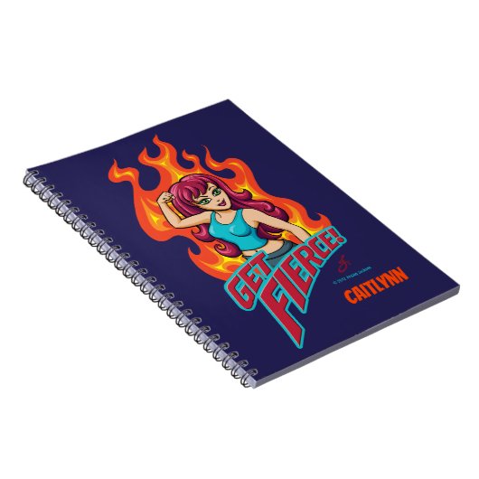 猛パーソナライズされた娘になる ノートブック (右側)