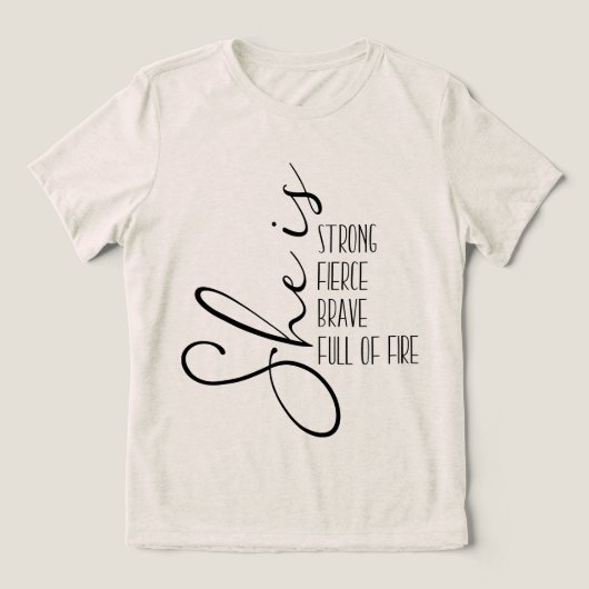 猛威を振るう トライブレンドTシャツ (デザイン正面)