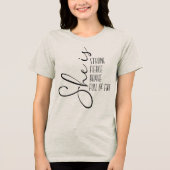 猛威を振るう トライブレンドTシャツ (正面)