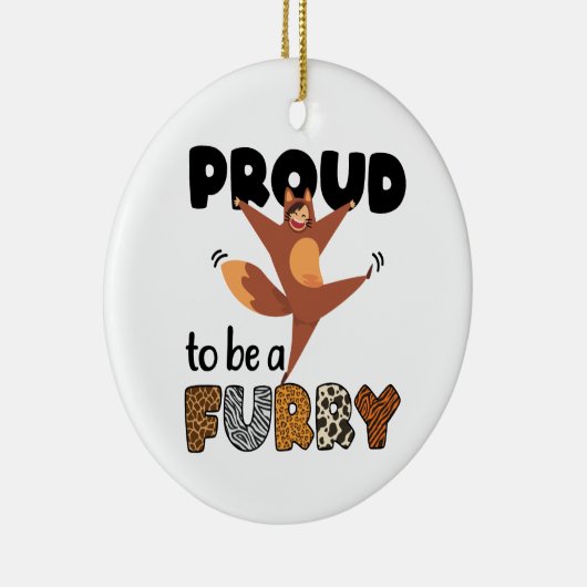 猛威誇りを持ったを振るう セラミックオーナメント (右)