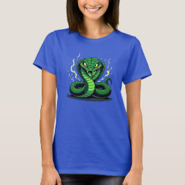 猛毒の蛇 - 危険と正確さ Tシャツ