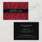 猛烈で魅力的な名刺 名刺 (正面/裏面)