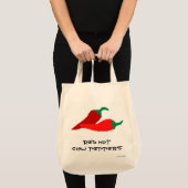 猛烈なチリペッパーの買い物袋 トートバッグ (正面(商品))