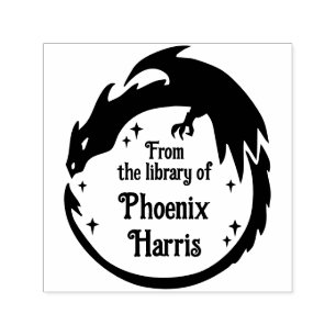 猛烈なファンタジードラゴン セルフインキングスタンプ