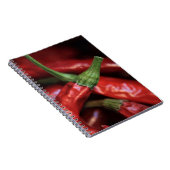 猛烈な唐辛子の写真 ノートブック (右側)