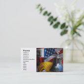 猛烈な消防士- 名刺 (スタンド正面)