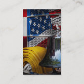 猛烈な消防士- 名刺 (裏面)