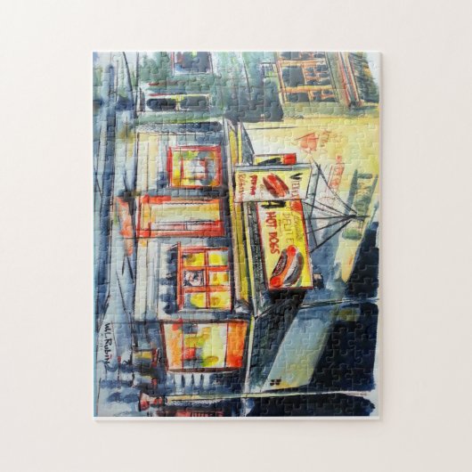 猛烈な牧場シカゴ。 イリノイ ジグソーパズル (縦)