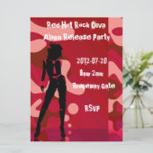 猛烈な石の花型女性歌手III 招待状 (スタンド正面)