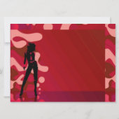 猛烈な石の花型女性歌手III 招待状 (裏面)