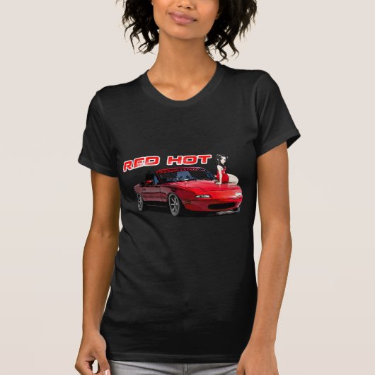 猛烈なMiata MX-5 Tシャツ (正面)