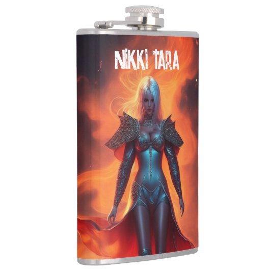 猛烈に勢いよく フラスク (右)