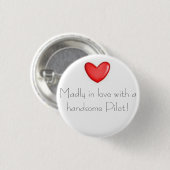 猛烈に愛で 缶バッジ (正面&裏面)