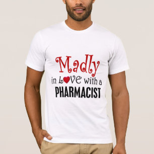 猛烈に薬剤師との愛で Tシャツ
