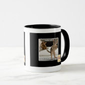 猛禽の子ネコ マグカップ (正面右)