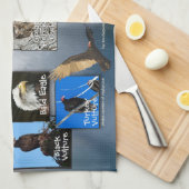 猛禽類25 キッチンタオル (四つ折り)