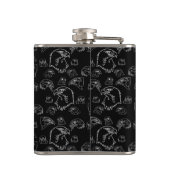 猛禽類（黒） フラスク (裏面)