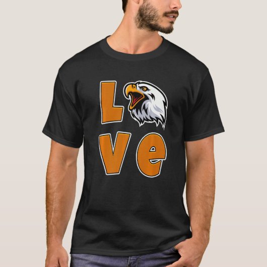 猛禽類 Tシャツ (正面)
