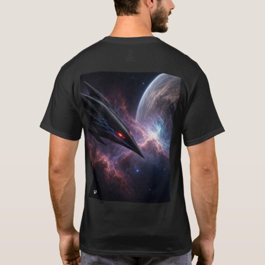猛禽類Tシャツ Tシャツ (裏面)