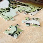 猛禽鳥類 ジグソーパズル (側面)