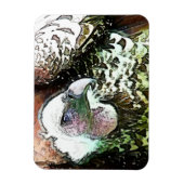 猛禽鳥類 マグネット (縦)