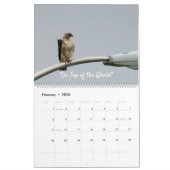 猛禽2022年15カ月暦 カレンダー (2月 2026)