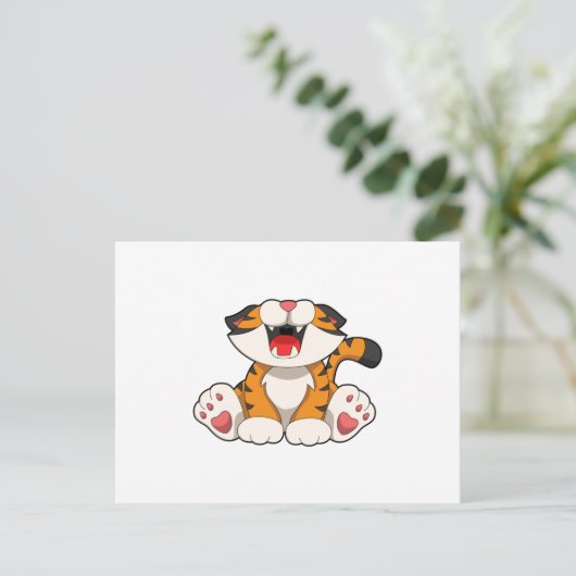 猛虎 ポストカード (スタンド正面)