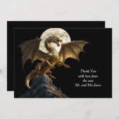 猛龍の飼育 サンキューカード (正面/裏面)