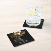 猛龍の飼育 スクエアペーパーコースター (インサイチュ)